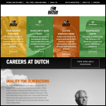 Screen shot of the Dutch Solutions Ltd website.