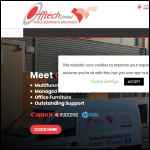 Screen shot of the Offtech Projects & Technologies Ltd website.
