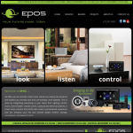 Screen shot of the P C L EPOS Systems website.