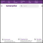 Screen shot of the Turner & Price Ltd website.