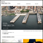 Screen shot of the Eoa Projects Ltd website.