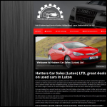 Screen shot of the Hatters Mot & Service Station Ltd website.