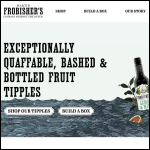 Screen shot of the Frobishers Fruit Juices website.