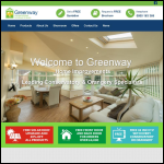 Screen shot of the Greenway Home Improvements Ltd website.