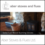 Screen shot of the Aber Stoves & Flues Ltd website.