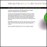 Screen shot of the Digital Media Infrastructure Ltd website.