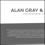 Screen shot of the Alan Gray & Sons Accountants Ltd website.