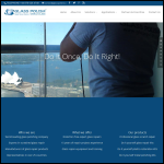 Screen shot of the Glass Polish Ltd website.
