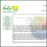 Screen shot of the E.S. Hulse & Sons website.