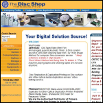 Screen shot of the Digital Print Zone Ltd website.
