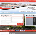 Screen shot of the Douglas & Dean Letting & Property Management Ltd website.