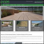 Screen shot of the Everlast Decking Solutions Ltd website.