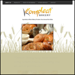 Screen shot of the Kompleat Solutions Ltd website.