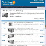 Screen shot of the Equipment Services (UK) Ltd website.