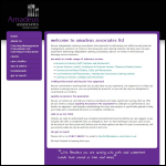 Screen shot of the Amadeus Associates Ltd website.