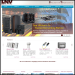 Screen shot of the Lnv Digital Systems Ltd website.