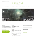 Screen shot of the Hash Tag Ltd website.