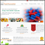 Screen shot of the Sure Pharma Ltd website.