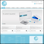 Screen shot of the Wy10 International Ltd website.