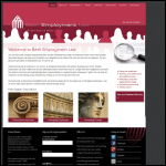 Screen shot of the Bath Employment Law Ltd website.