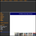 Screen shot of the Contrast (UK) Shopfront Shutters Ltd website.
