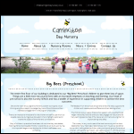 Screen shot of the Carrington Day Nursery Ltd website.