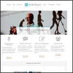 Screen shot of the Brainfood Consulting Ltd website.