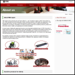Screen shot of the Tatan Ltd website.