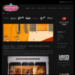 Screen shot of the 2 T Music Ltd website.