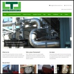 Screen shot of the Lamas Thermaclad Ltd website.