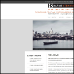 Screen shot of the Harris Stewart Ltd website.