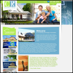 Screen shot of the M.A.K. Building Contractors website.