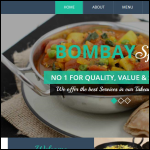 Screen shot of the Bombay Spice (Port Talbot) Ltd website.