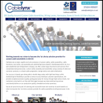 Screen shot of the Cablelynx Ltd website.
