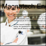 Screen shot of the Magnatech Engineering Ltd website.