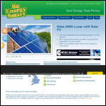 Screen shot of the Be Energy Smart Ltd website.