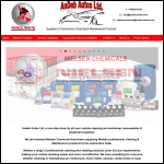 Screen shot of the Andeb Autos Ltd website.