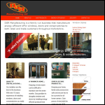 Screen shot of the Dgr Manufacturing Ltd website.