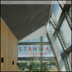 Screen shot of the Stanway Interiors Ltd website.