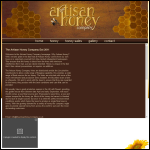 Screen shot of the Honey Be Good Ltd website.