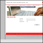 Screen shot of the Friar Gate Business Services Ltd website.