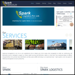 Screen shot of the Spark Product Creation Ltd website.