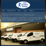 Screen shot of the Noon Machinery Services Ltd website.