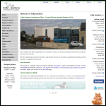 Screen shot of the Woodlands Veterinary Clinic Ltd website.