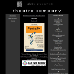 Screen shot of the Park Global Productions Ltd website.