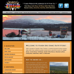 Screen shot of the Team Wild Outfitters Ltd website.