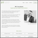 Screen shot of the Jst Consultant Ltd website.