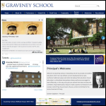 Screen shot of the Graveney Trust website.