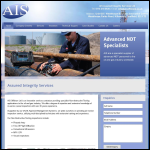 Screen shot of the Assured Integrity Services (Offshore) Ltd website.