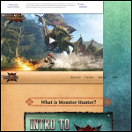 Screen shot of the Monster Arts Ltd website.